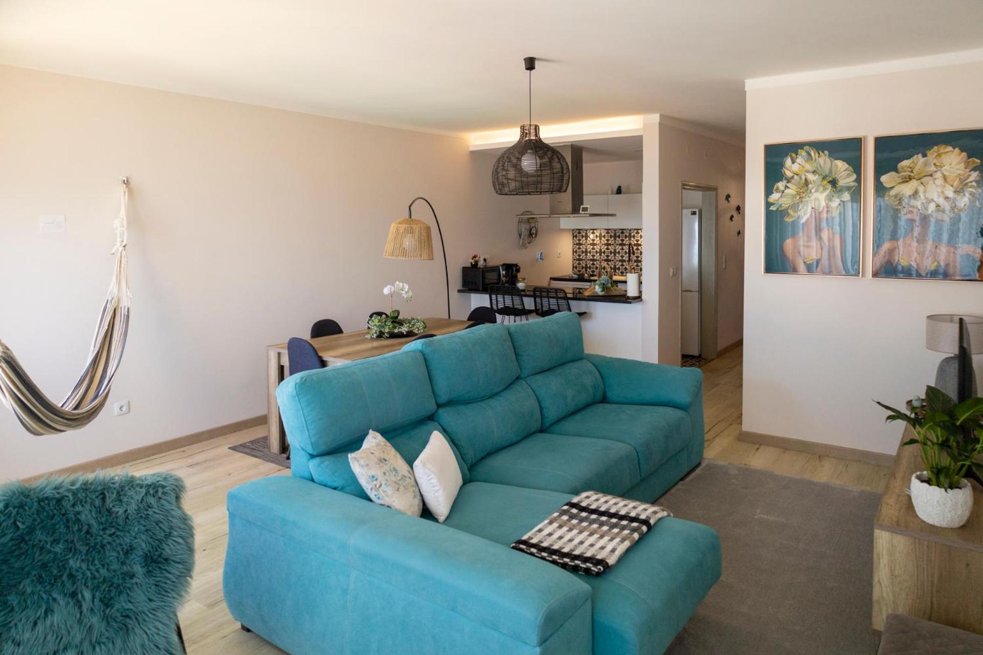 Blue House In Santa Cruz With Sea View Apartment Luaran gambar